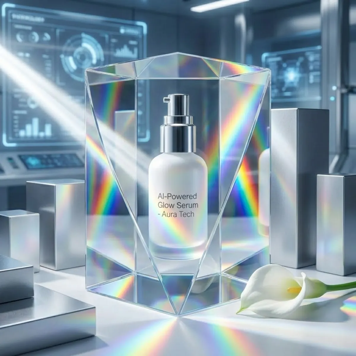 AI-Powered Glow Serum view 6