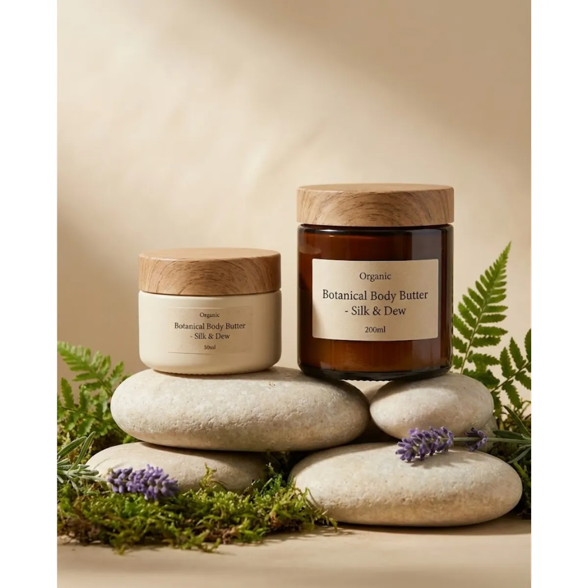 Botanical Body Butter - application detail