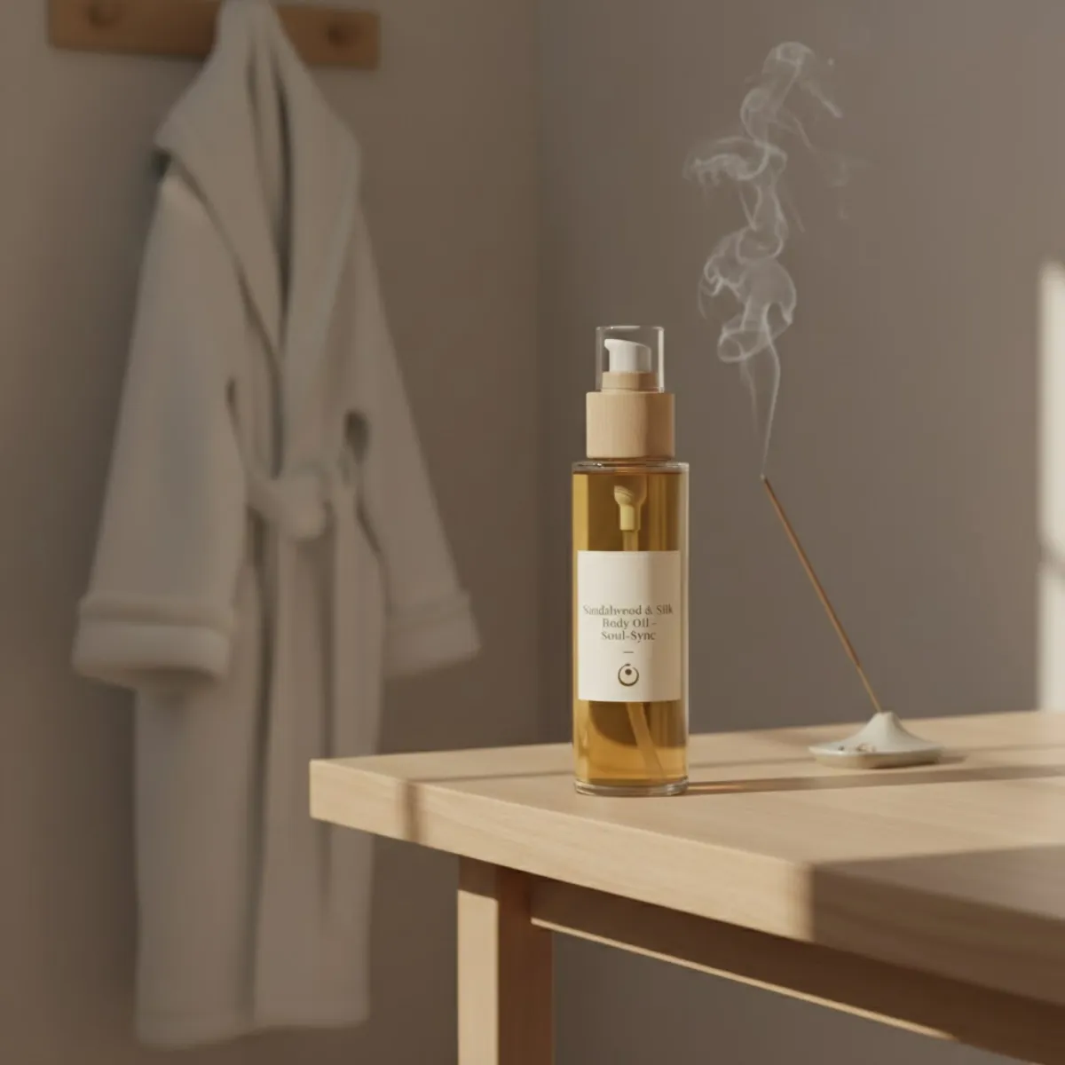 Sandalwood & Silk Body Oil view 5